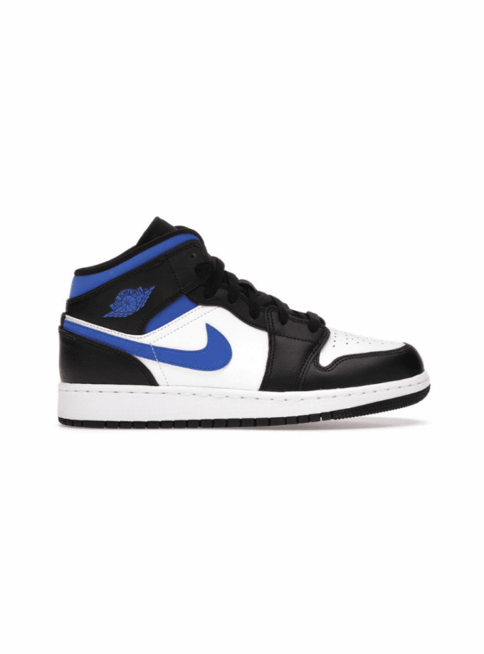 Jordan 1 Mid Black Royal / Blue  Racer