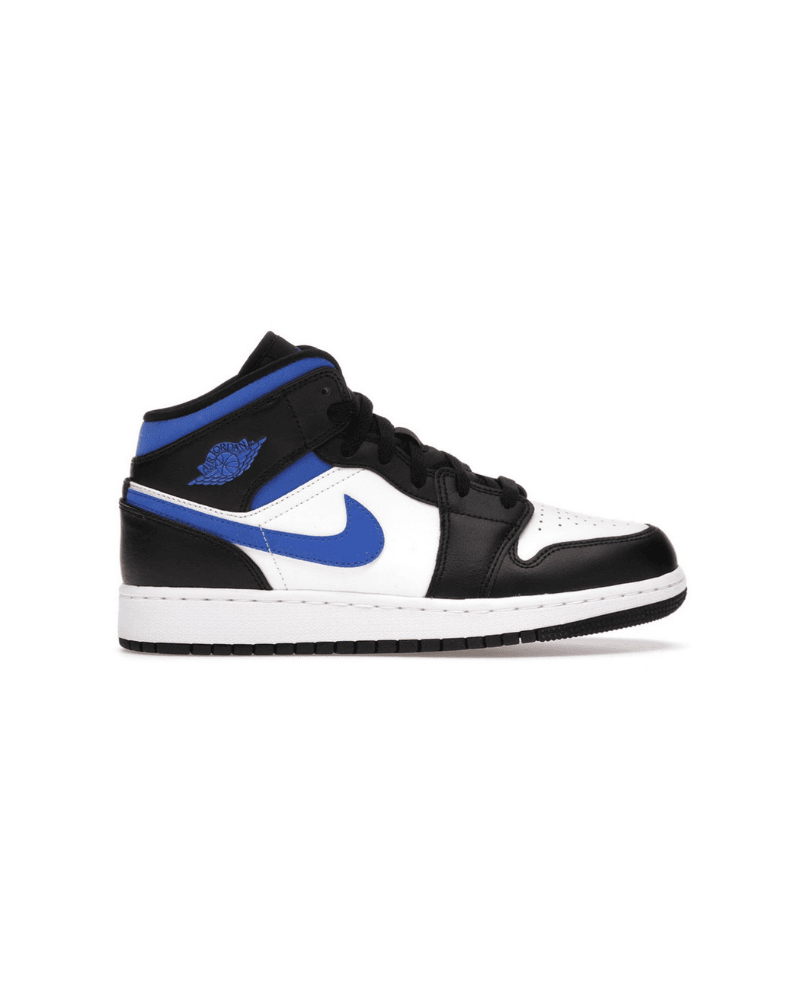 Jordan 1 Mid Black Royal / Blue  Racer
