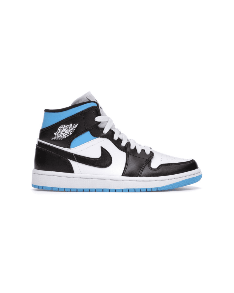 Jordan 1 Mid University Black White (W)
