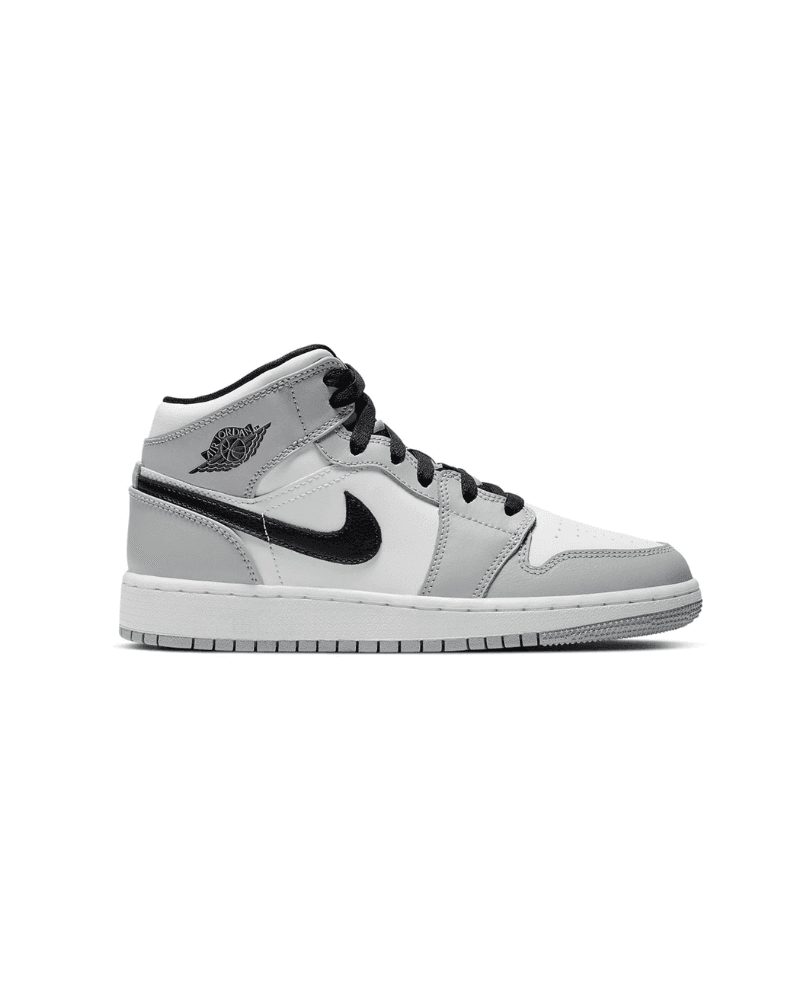 Jordan 1 Mid Light Smoke Grey (GS)
