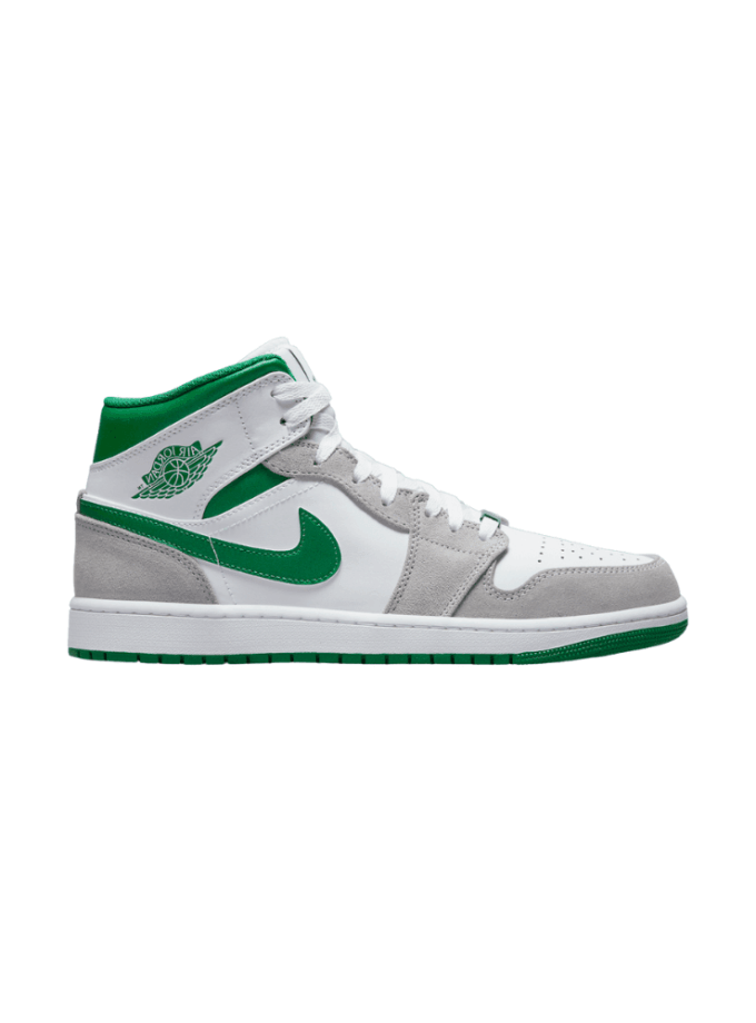 Jordan 1 Mid Green Grey