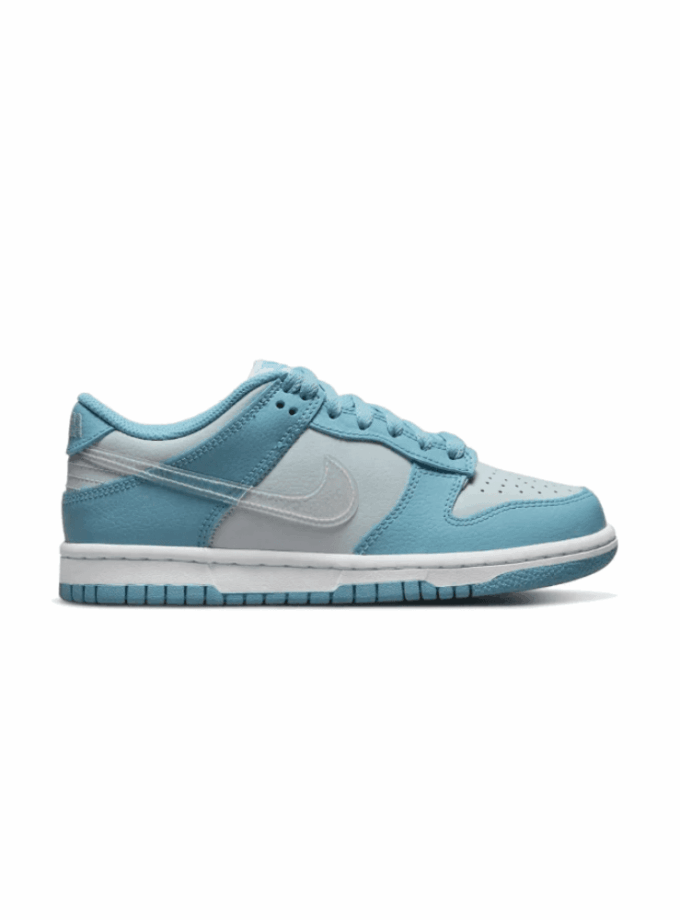 Dunk Low Clear Blue Swoosh (GS)