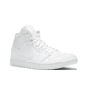 Air Jordan 1 Mid Triple White (GS)