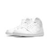 Air Jordan 1 Mid Triple White (GS)