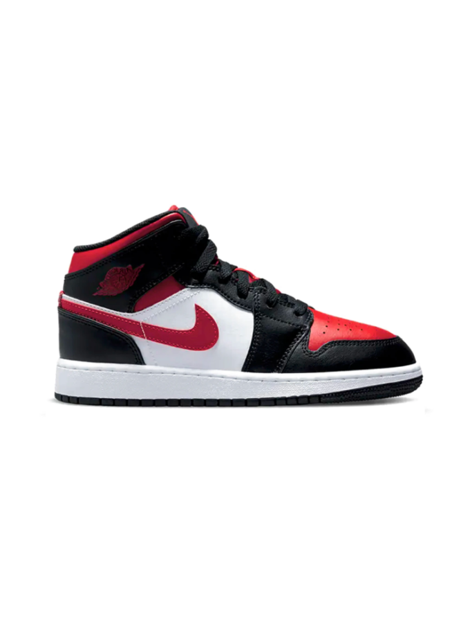 Jordan 1 Mid Fire Red