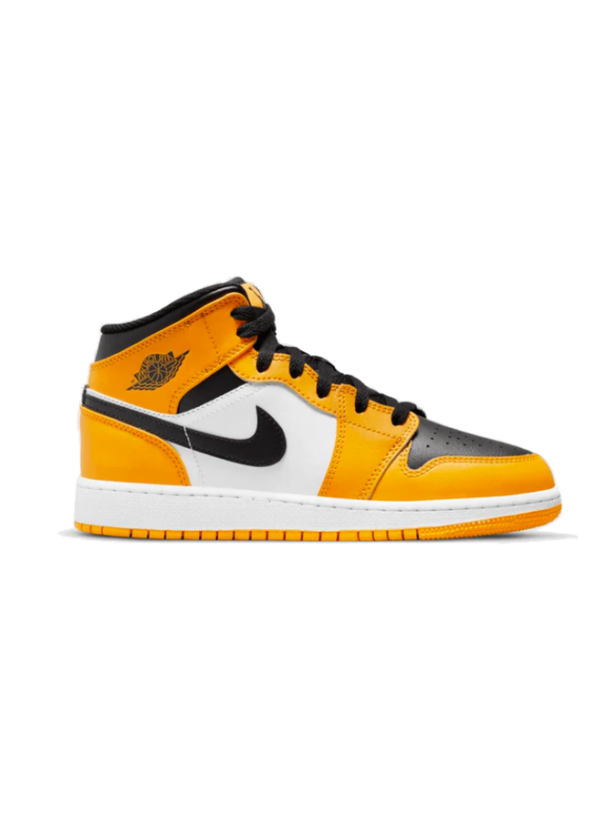 Air Jordan 1 Mid Reverse Yellow Toe „Taxi”
