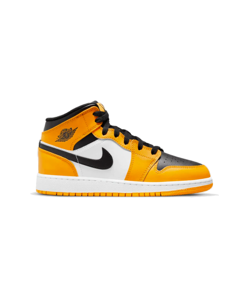 Air Jordan 1 Mid Reverse Yellow Toe „Taxi”