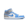 Jordan 1 Mid University Blue Grey