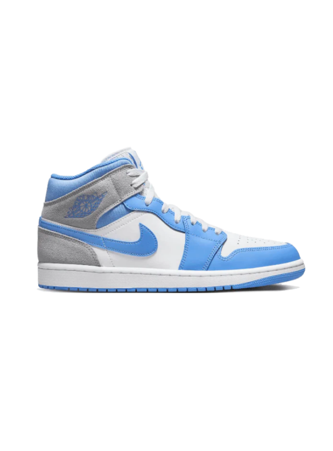 Jordan 1 Mid University Blue Grey