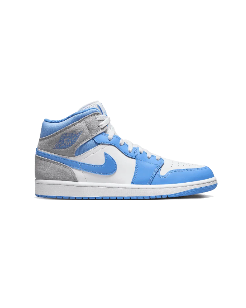 Jordan 1 Mid University Blue Grey