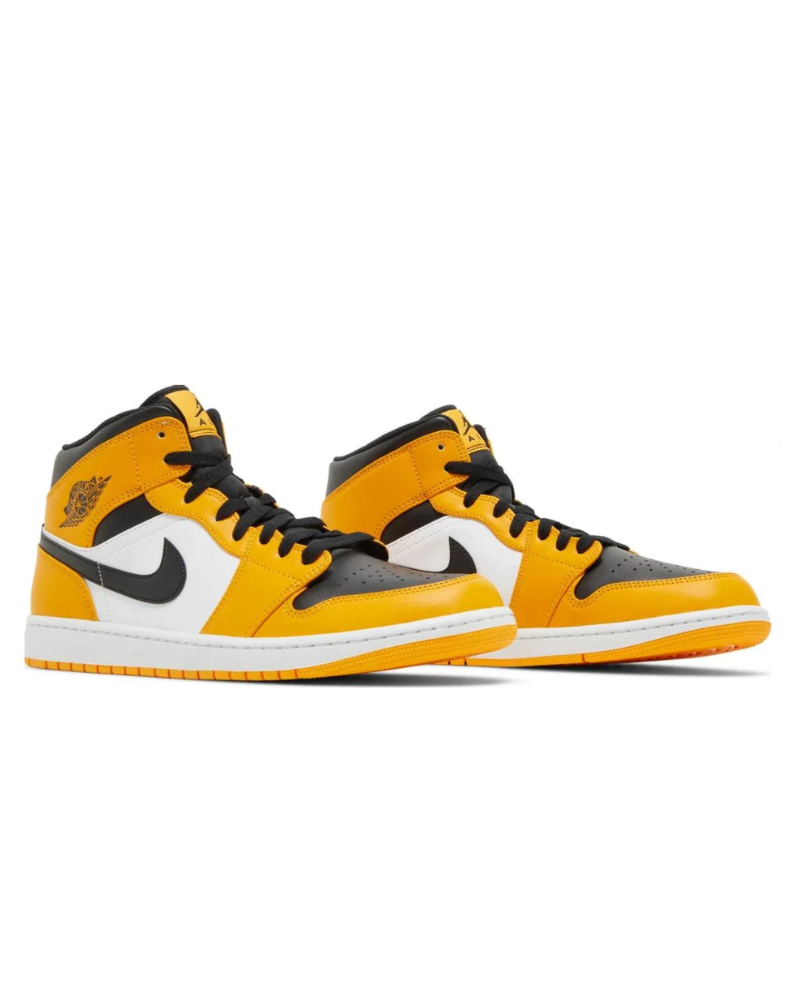 Air Jordan 1 Mid Reverse Yellow Toe „Taxi”