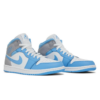 Jordan 1 Mid University Blue Grey