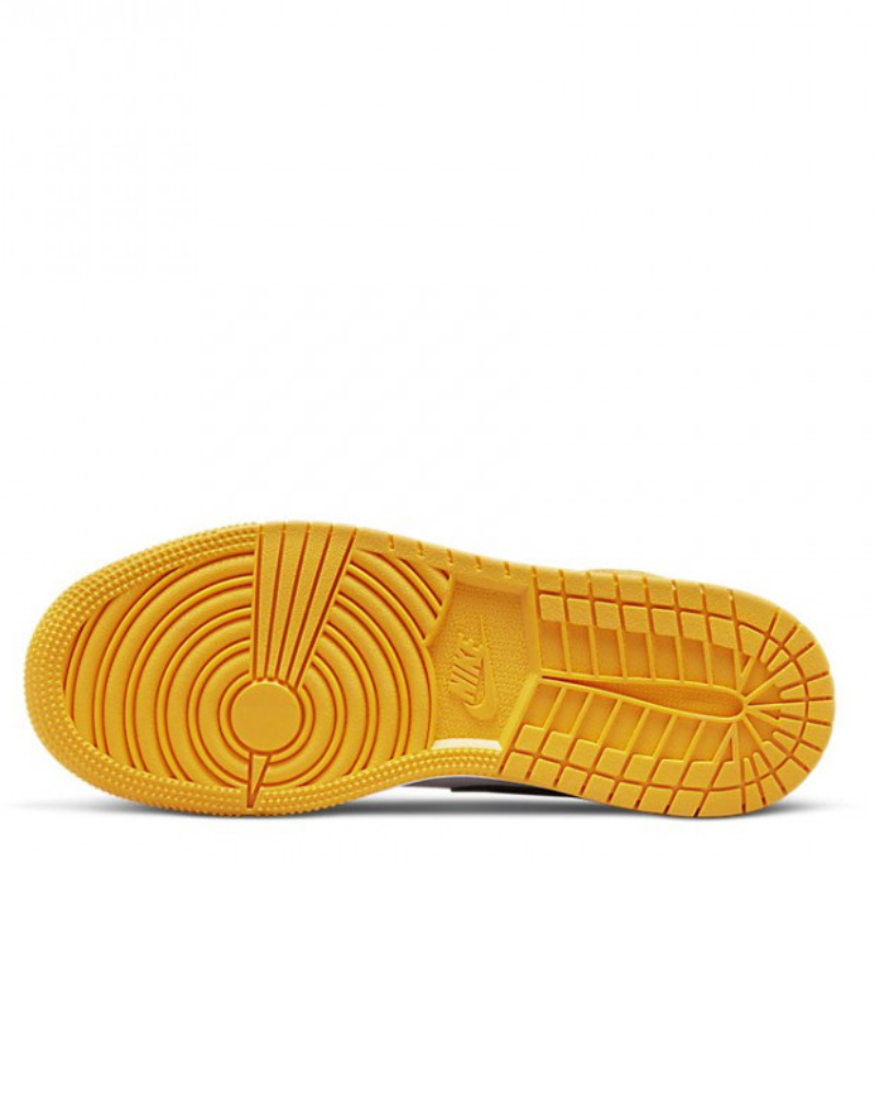 Air Jordan 1 Mid Reverse Yellow Toe „Taxi”