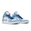 Jordan 1 Mid French Blue Light Steel