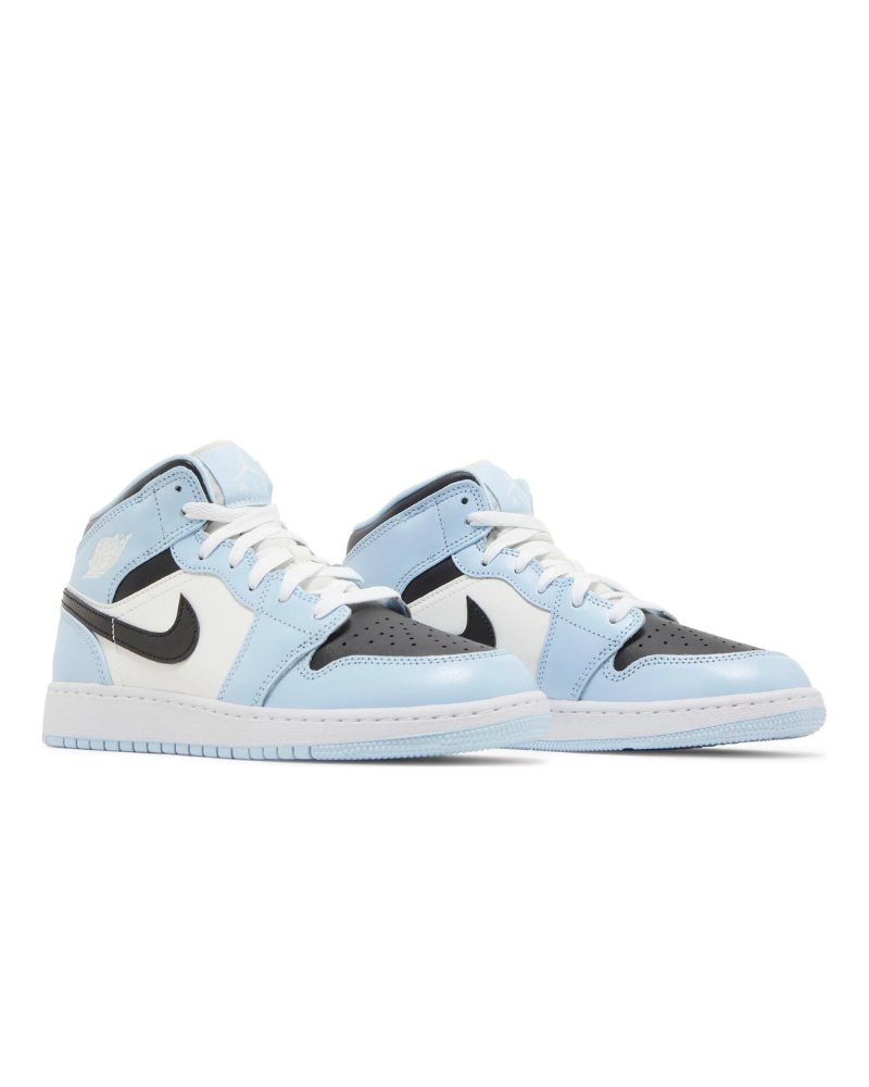 Jordan 1 Mid Ice Blue (GS)