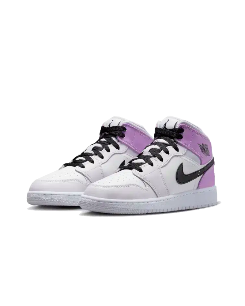 Jordan 1 Mid Barely Grape (GS)