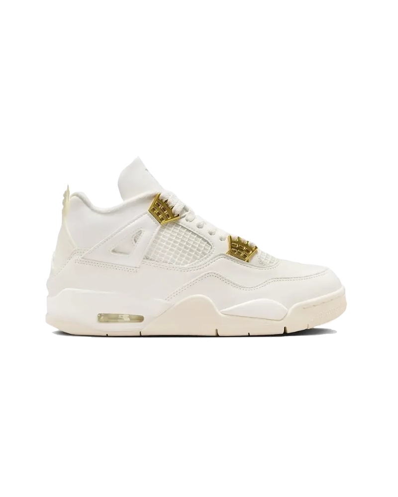 Jordan 4 Metallic Gold bokiem