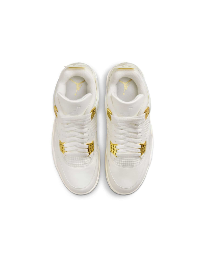Jordan 4 Metallic Gold z góry