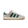 Adidas Campus Crystal White Dark Green bokiem