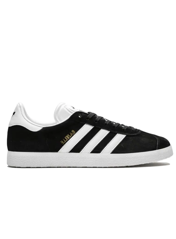 Adidas Gazelle Core Black Cloud White Gold