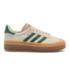 Adidas Gazelle Bold Magic Beige Collegiate Green