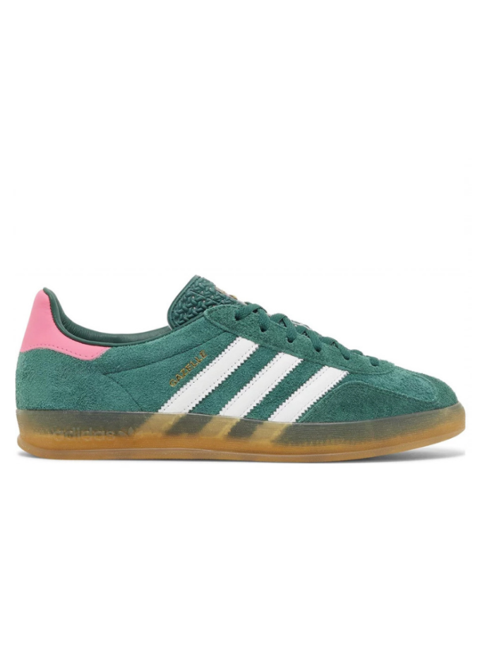 Adidas Gazelle Indoor Collegiate Green Lucid Pink