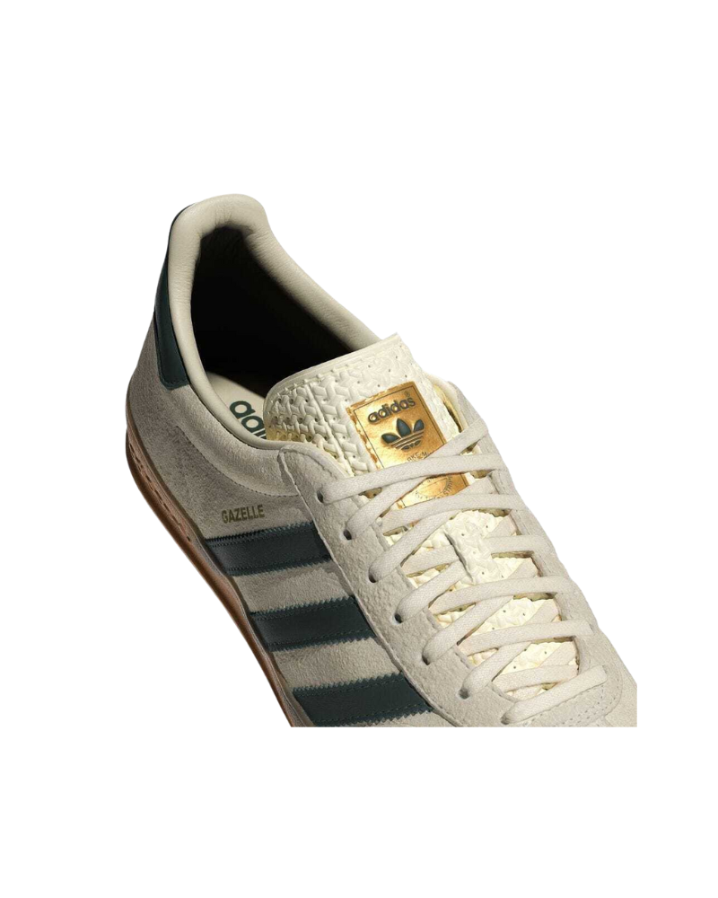 Adidas Gazelle Indoor Cream White Collegiate Green Gum