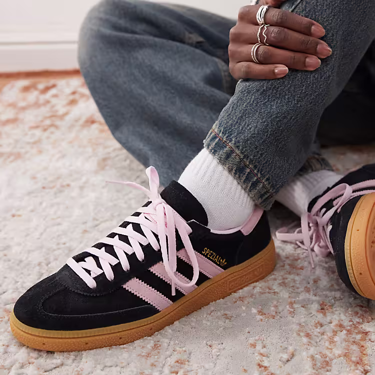 Adidas Handball Spezial Core Black Clear Pink Gum