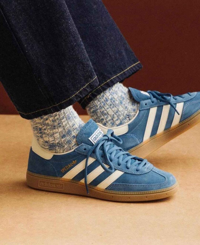 Adidas Handball Spezial Core Blue Cream White Gum