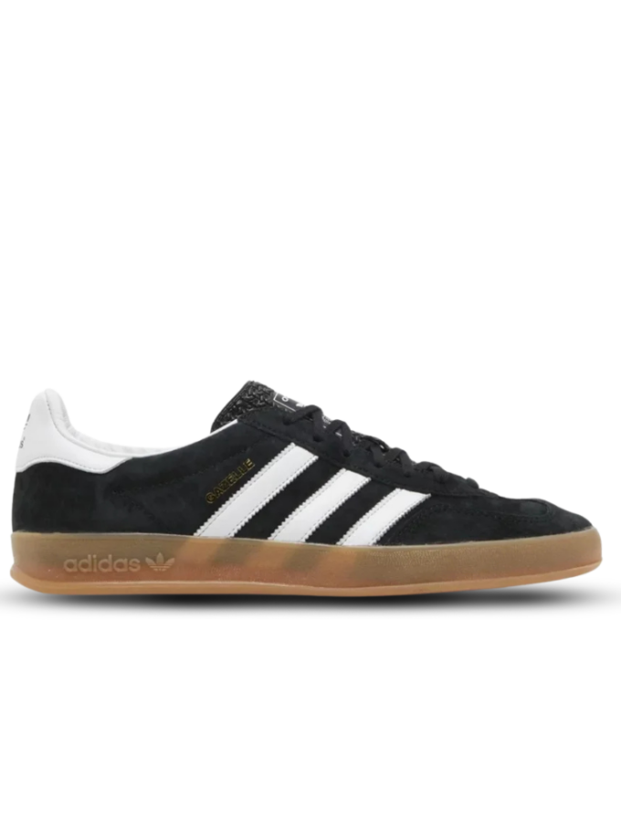 Adidas Gazelle Black White Gum