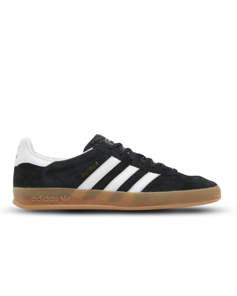 Adidas Gazelle Black White Gum