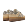 Adidas Gazelle Bold Cream Black Leopard