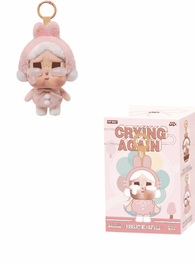 POP MART CRYBABY CRYING AGAIN FIGURKA BRELOK