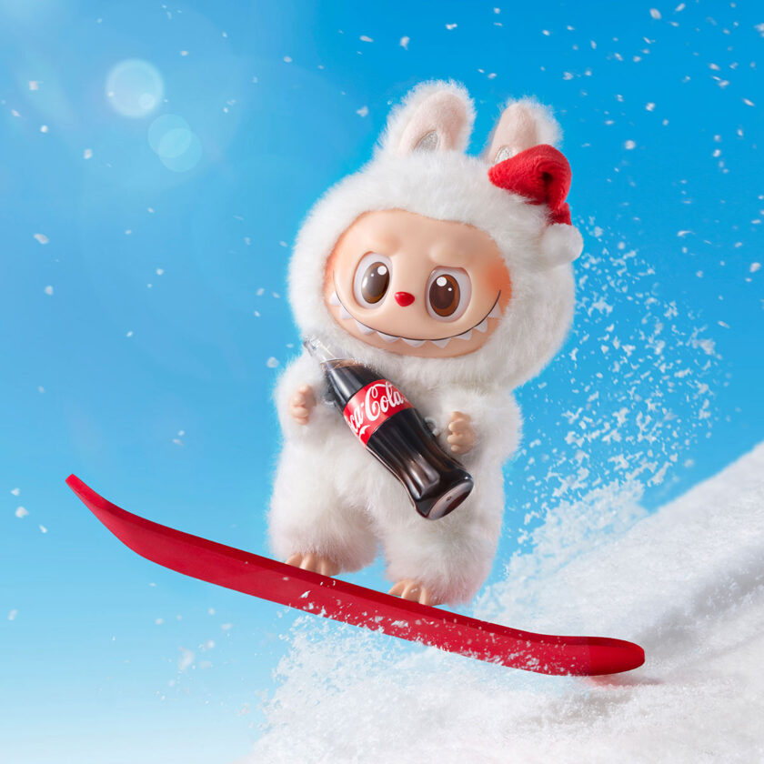 POP MART LABUBU COCA COLA THE MONSTERS FIGURKA BRYLOK